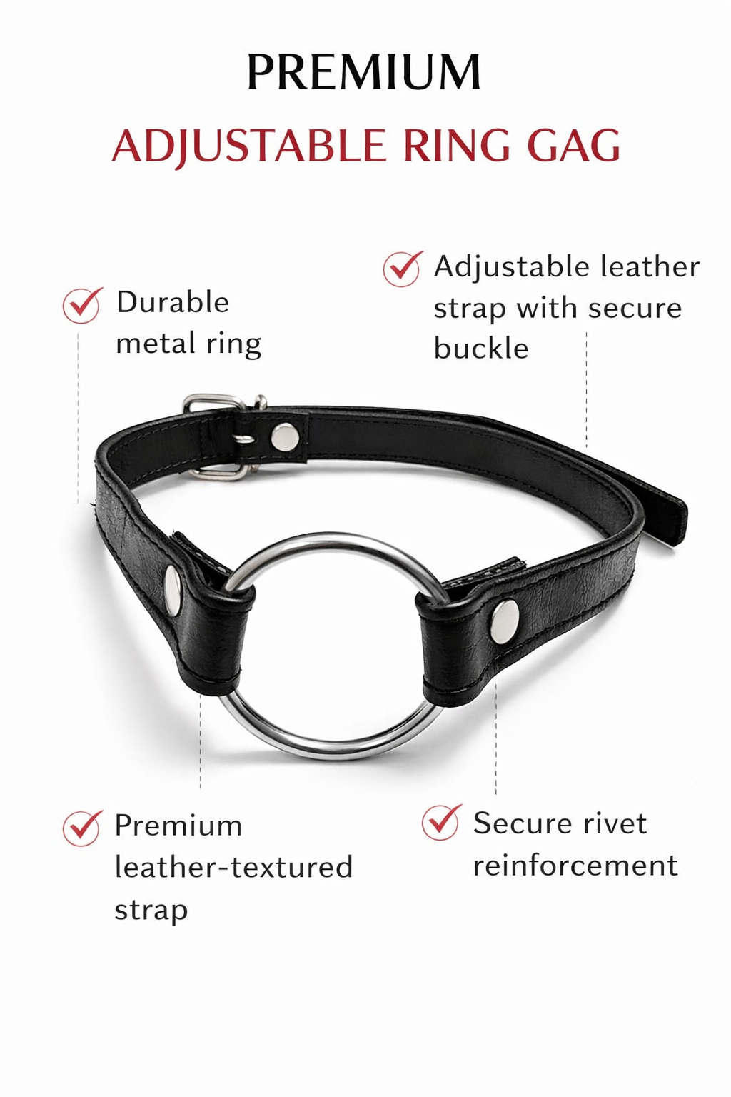 Noir Ring Gag