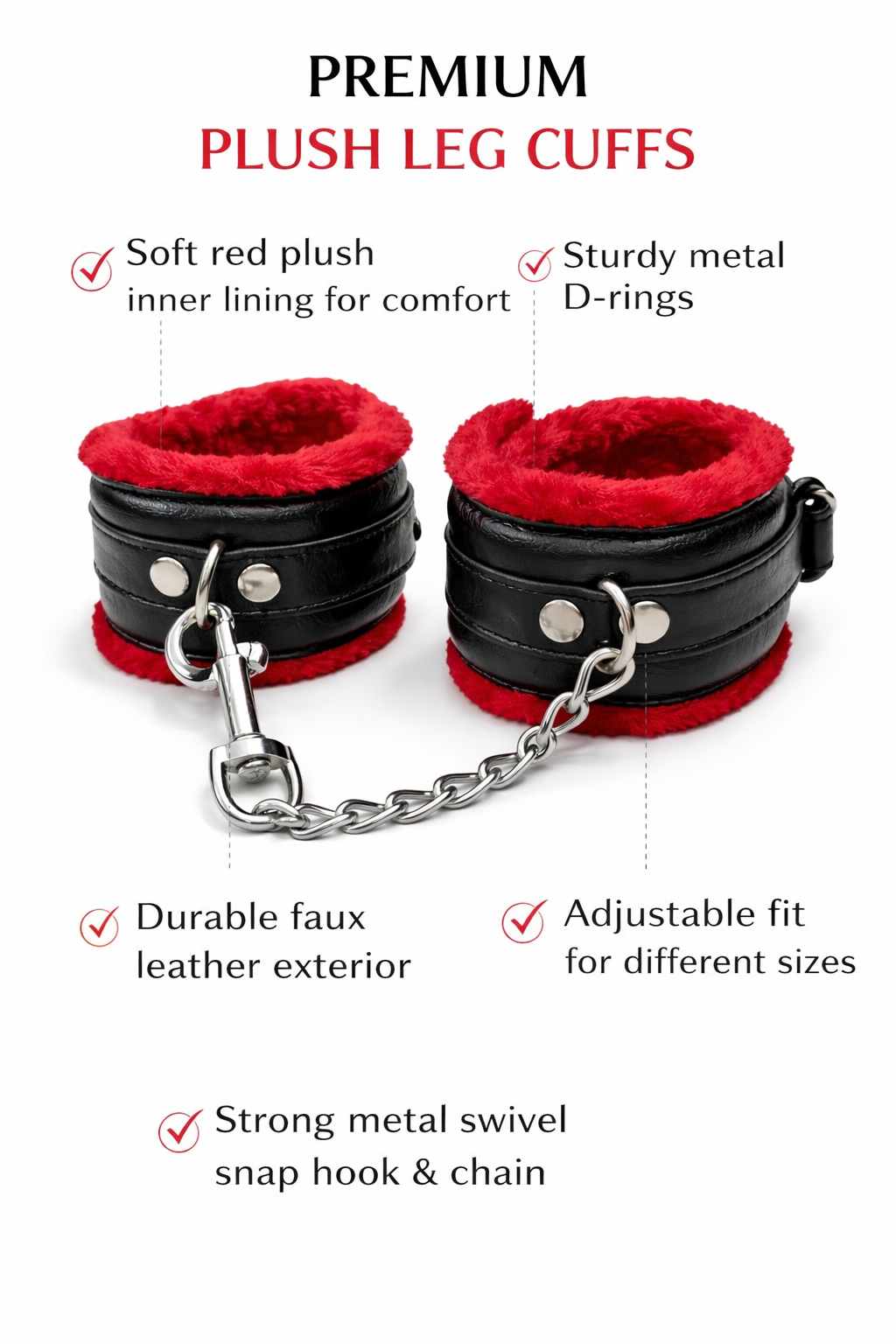Signature Plush Leg Cuffs